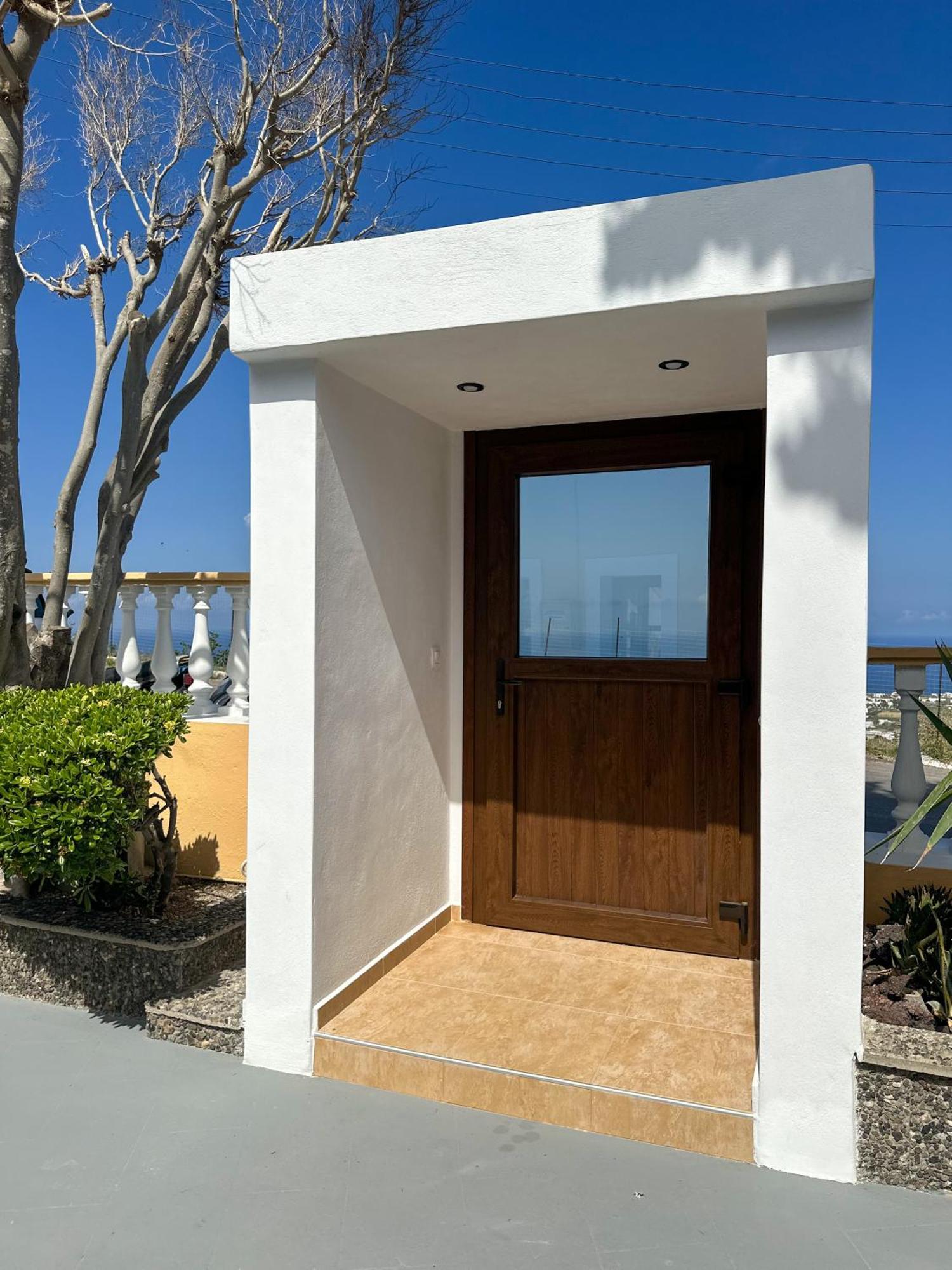 Hotel Pansion Zaharoula à Fira  Extérieur photo